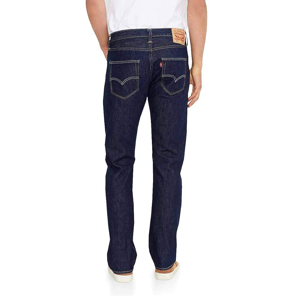 Levi's Men's 501 Original Fit Jeans - Onewash - 30W x 32L at